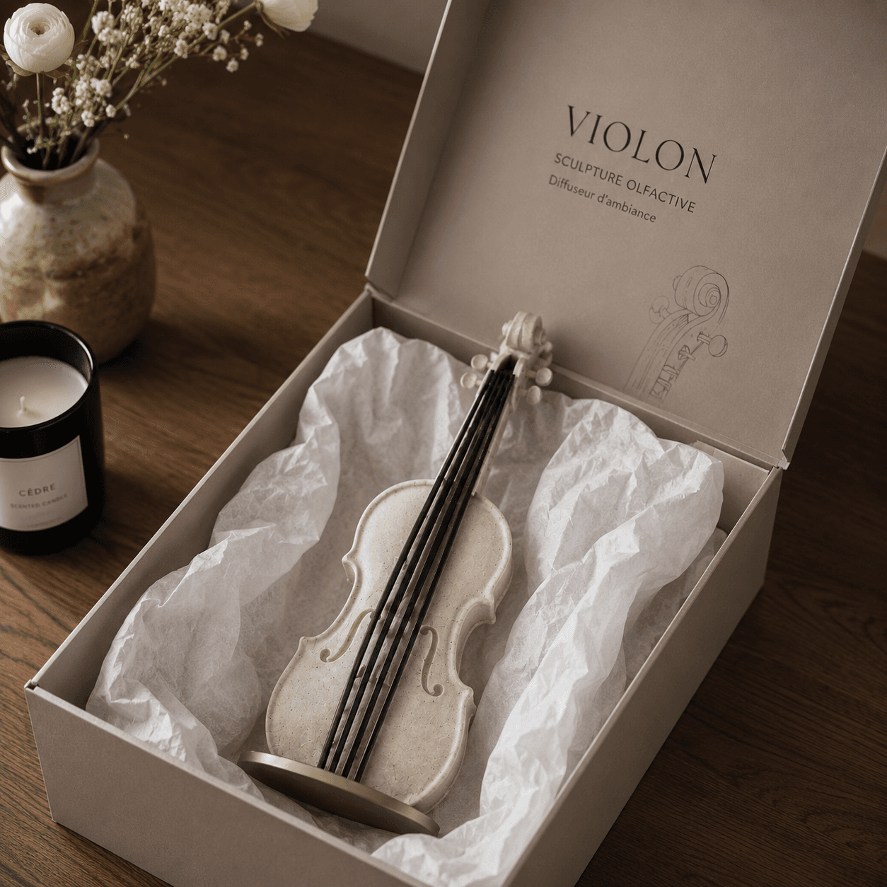Lumé Violon — gift packaging